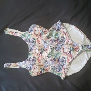 Dippin Daisy's NWT Multicolor Floral Tank Swimsuit